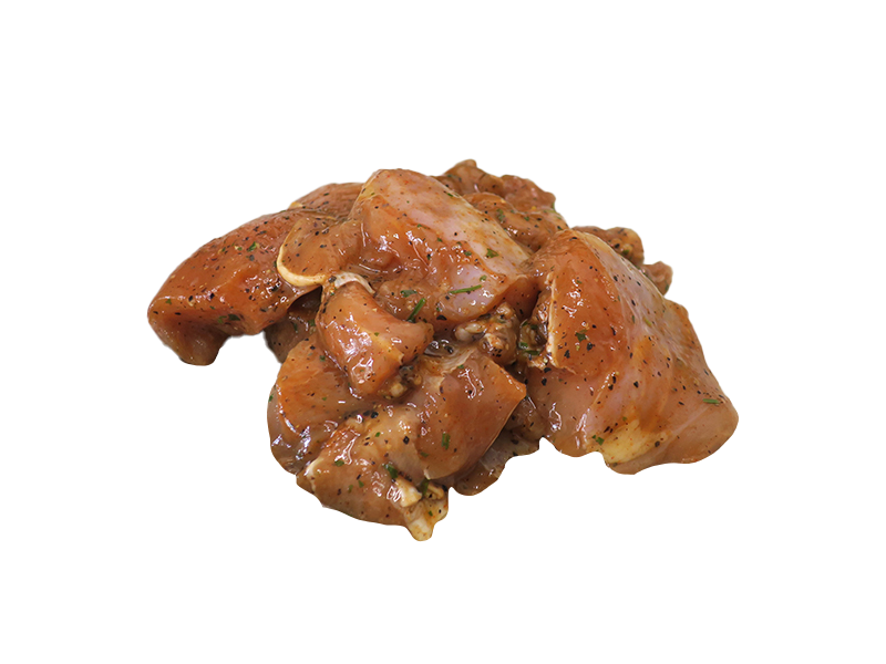 迷迭香醃雞腿丁